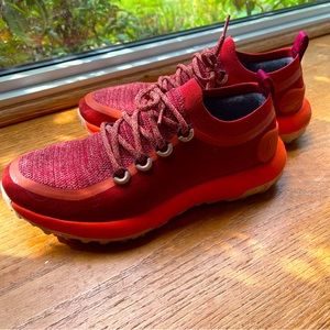 Allbirds trail runners Diablo Red Orange SWT Men’s 9, Women’s 10.5 M9/W10.5